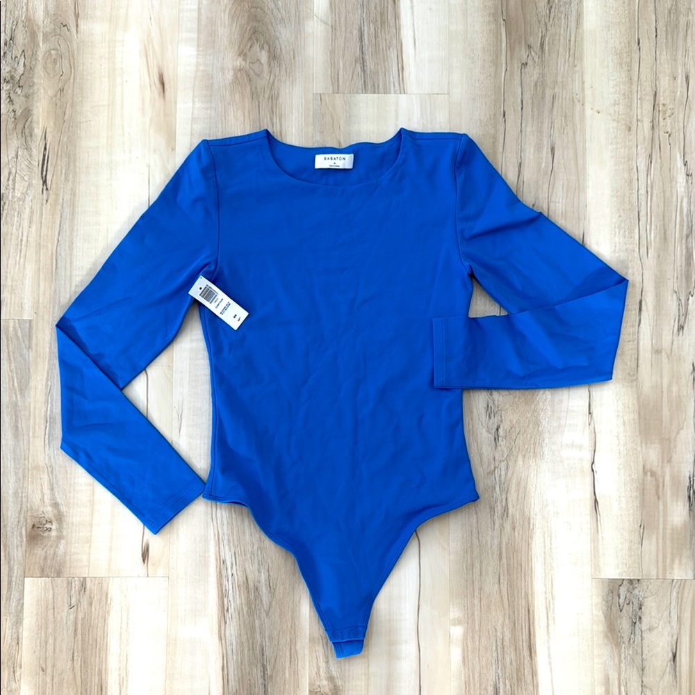 Aritzia Babaton Contour Long Sleeve Bodysuit (NWT) | M